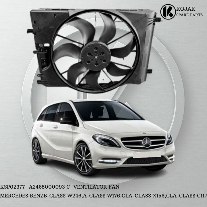 Mercedes-Benz Cooling Ventilator Fan