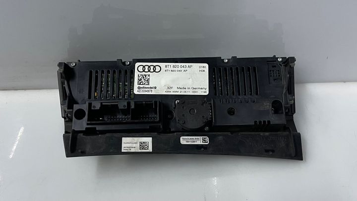 A/C Heater Climate Control Switch - 2012 Audi S4
