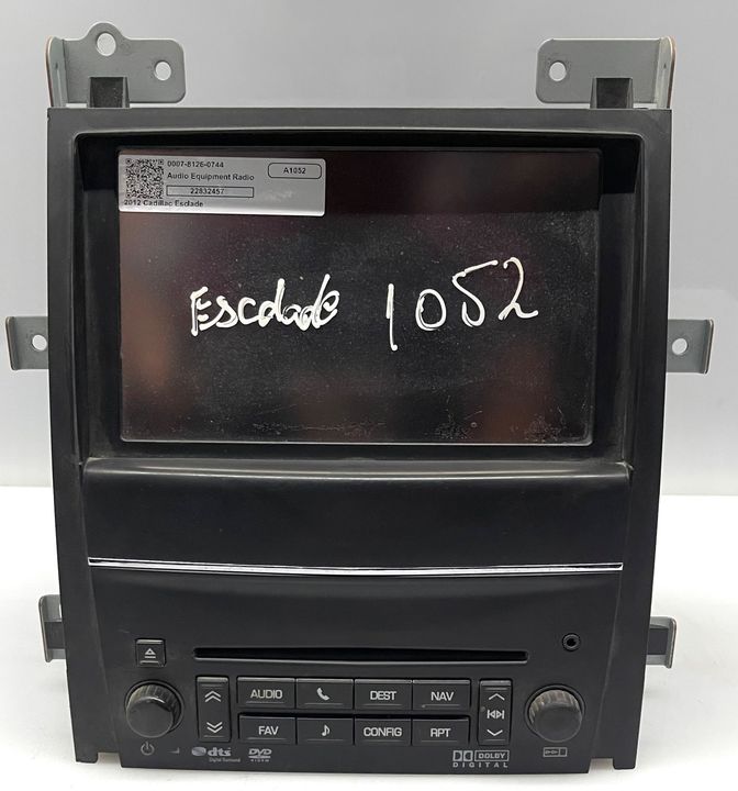 Audio equipment radio - 2012 Cadillac ESCLADE