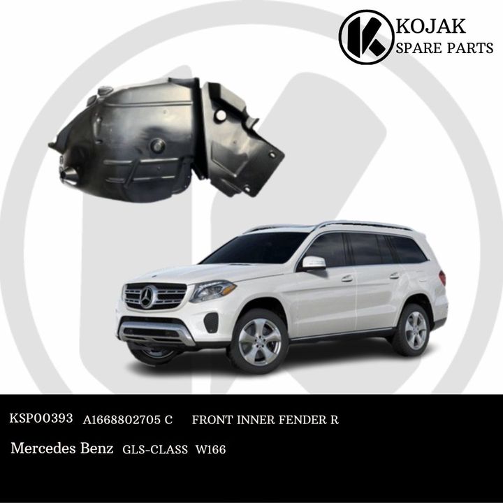 Front Inner Fender Right Mercedes-Benz GLS-Class W166