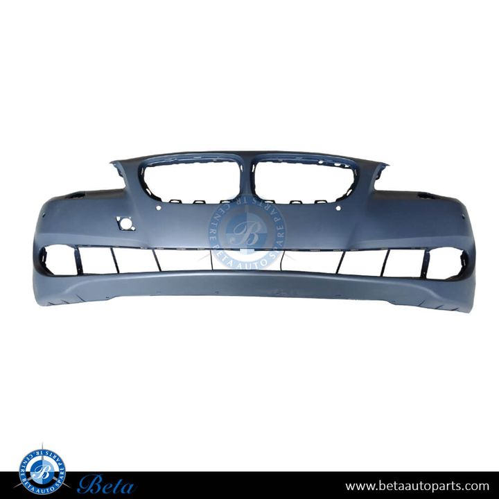 BMW 5 Series F10 (2010-2016), Front Bumper with PDC without Camera Hole, Taiwan, 51117285961