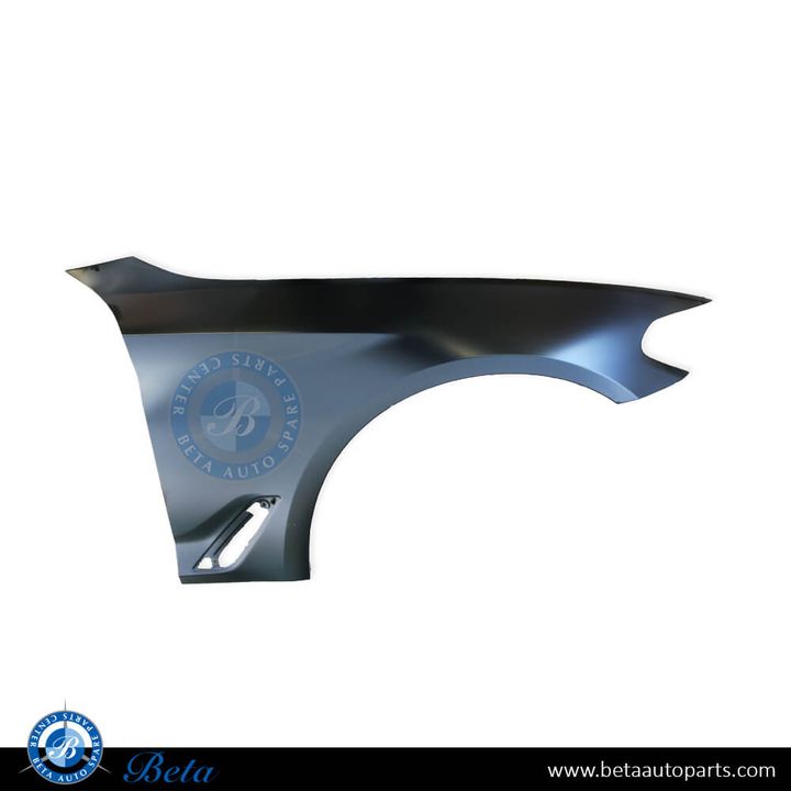 BMW 5 Series G30 (2017-2023), Front Fender - Aluminum (Right), Taiwan, 41007443688