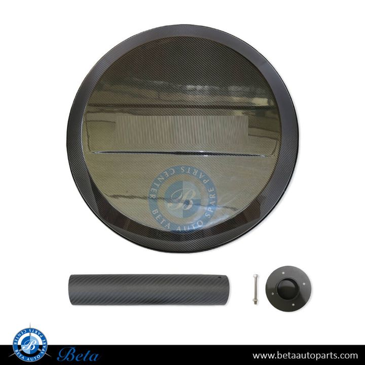 Mercedes G-Class W463 / W465 (2018-Up), Spare Wheel Cover BBS Look (Carbon), China, 4638902100