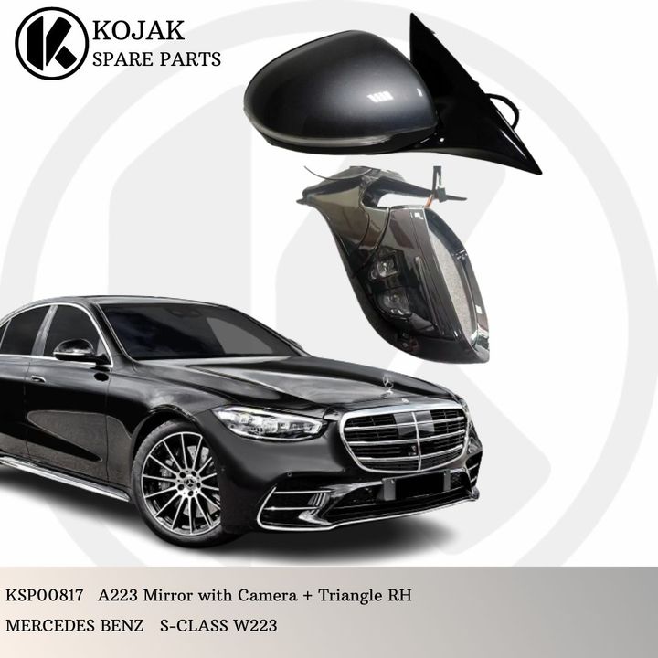 Right Side Mirror with Camera for Mercedes-Benz S-Class W223