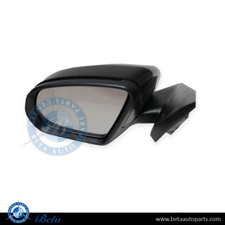 Mercedes C-Class W205 (2015-2021), Side Mirror with Folding and Blind Spot - Black (Left), China, 2058100100