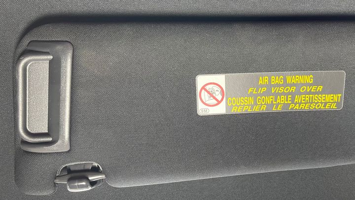 Sun visor - 2021 Lexus NX F Sport Comfort