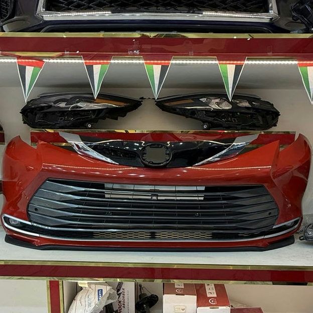 Toyota Sienna XL30 2020-2024Front Bumper Red