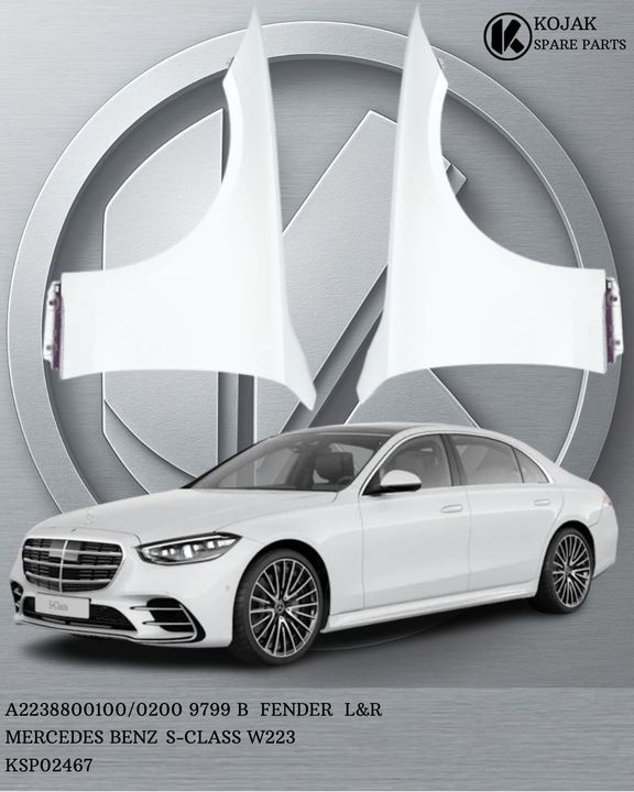 Front Fenders Left & Right Mercedes-Benz S-Class W223