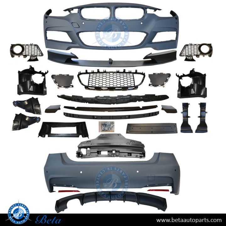 BMW 3 Series F30 (2012-2018), Body Kit M-Performance with PDC / Washer for 320/330, Taiwan