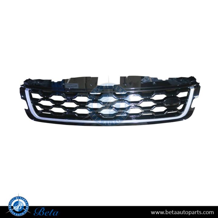Range Rover Evoque (2019-Up), Radiator Grille R Dynamic (Black and Chrome), China, LR114488