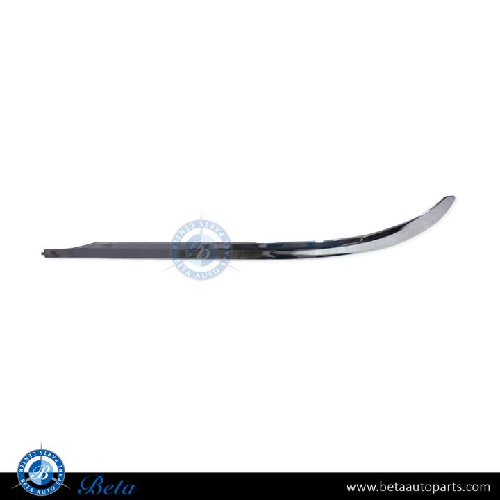 Mercedes S-Class W223 (2021-Up), Rear Diffuser Moulding AMG - Chrome (Left), China, 2238857201