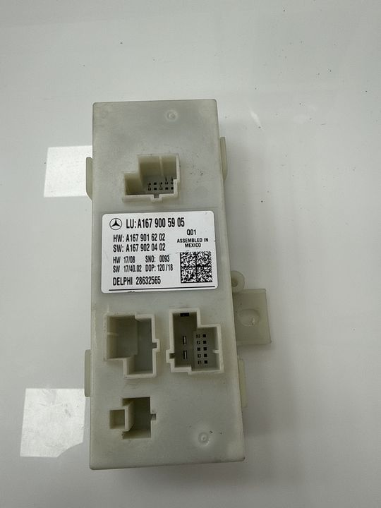 Mercedes W167 GLE GLS Electronic Control Module A167 900 59 05
