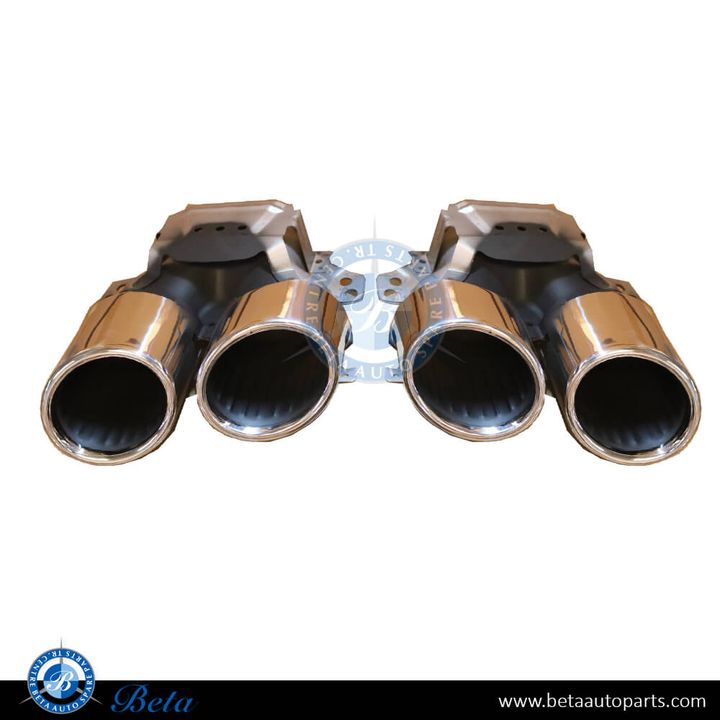 Mercedes GLE-Class W167 (2019-2023), Exhaust Tips AMG GLE53 (Silver), China, 1674908703 / 1674908803