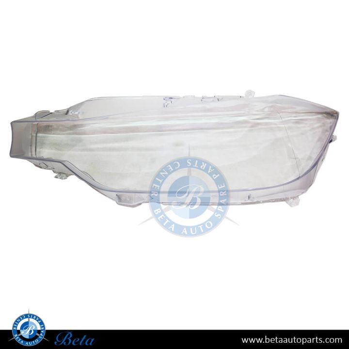BMW 3 Series F30 (2012-2015), Headlamp Lens (Left), China, 63117339385