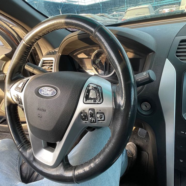 Steering Wheel - 2014 Ford Explorer XLT