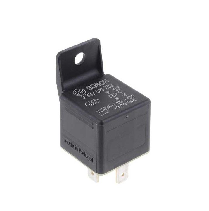 Bosch RELAY 24V, 20A, 5-pin connector (0 332 019 203) For Mercedes Benz 0332019203