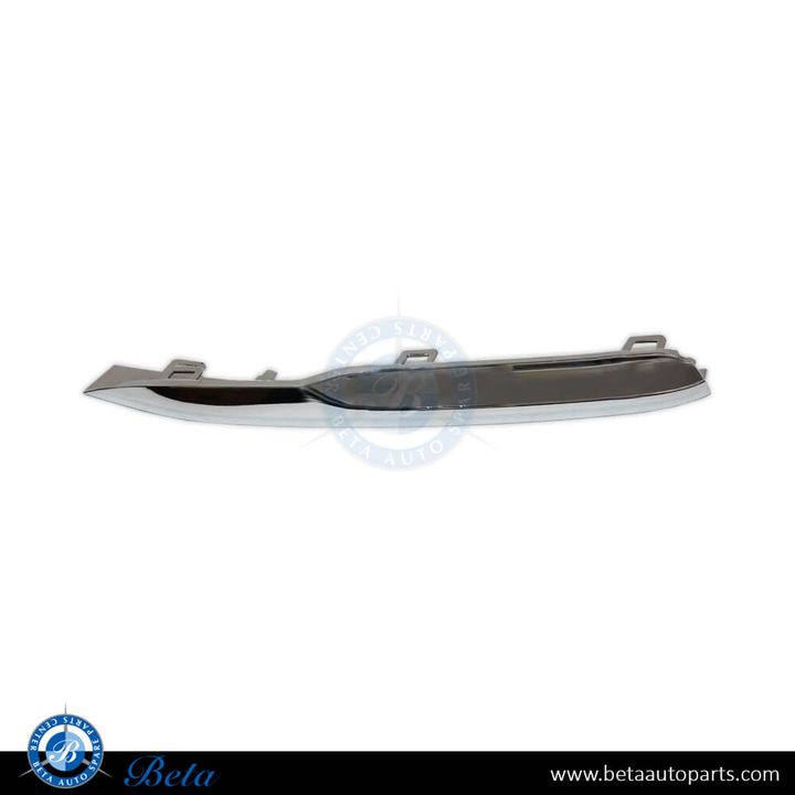 BMW 3 Series F30 LCI (2016-2018), Fog Lamp Cover Moulding Luxury - Chrome (Left), Taiwan, 51117396841