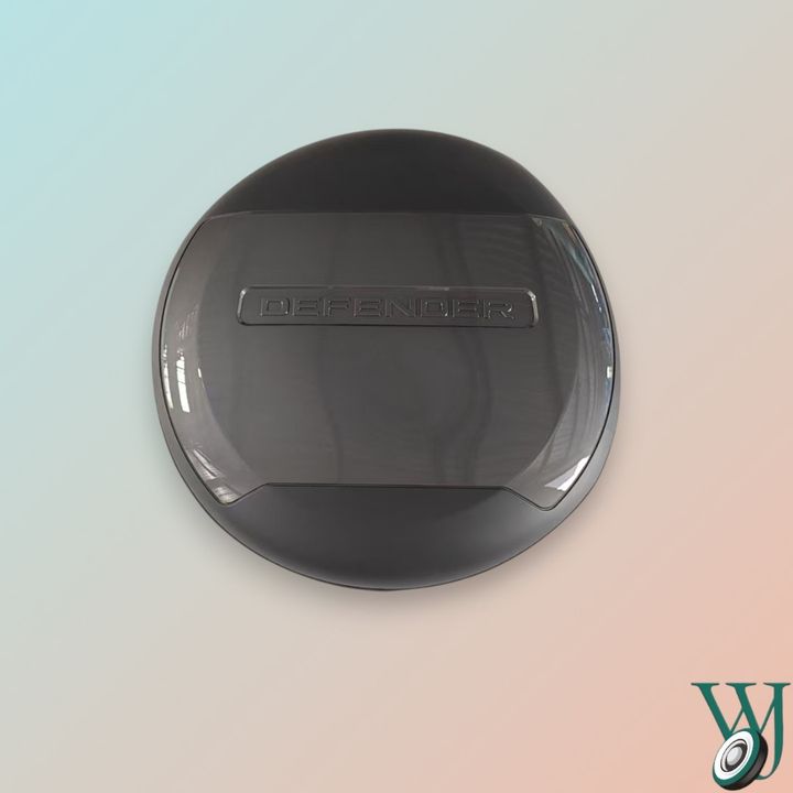 2020 REAR WHEEL COVER GREY, DEFENDER