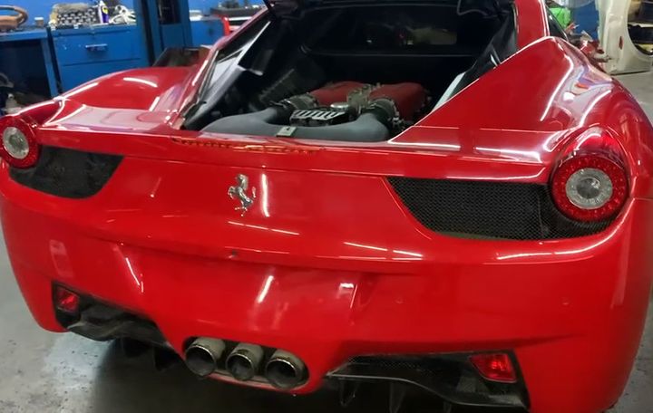 Ferrari 458 Engine