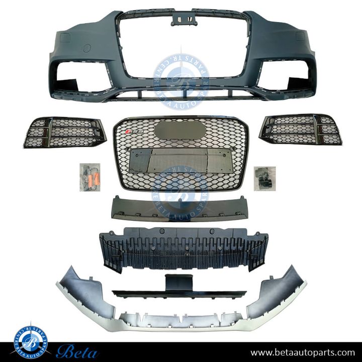 Audi A5 (2012-2016), Front Bumper RS5 Look with Radiator Grille, China, 8T0807065