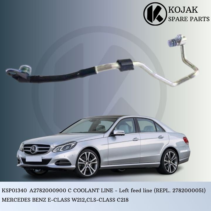 Mercedes-Benz Coolant Line Left Feed