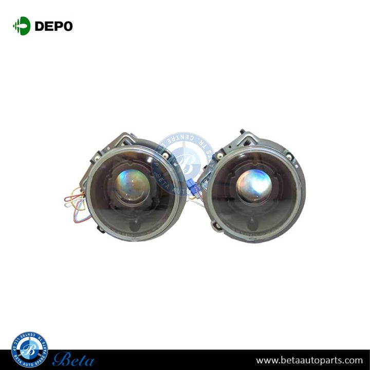 Mercedes G-Class W463 (1992-2017), Headlamp (Black), Depo