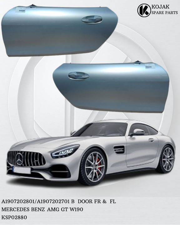 Front Right and Front Left Doors Mercedes-Benz AMG GT W190