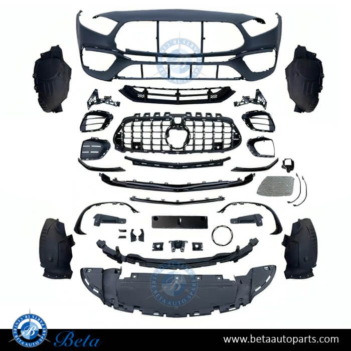 Mercedes A-Class W177 (2019-2022), Front Bumper AMG A45 with Park Assist OE Type, China, 1778855103