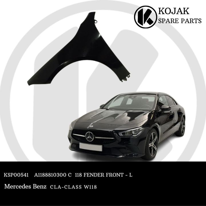 Front Left Fender Mercedes-Benz CLA-Class W118