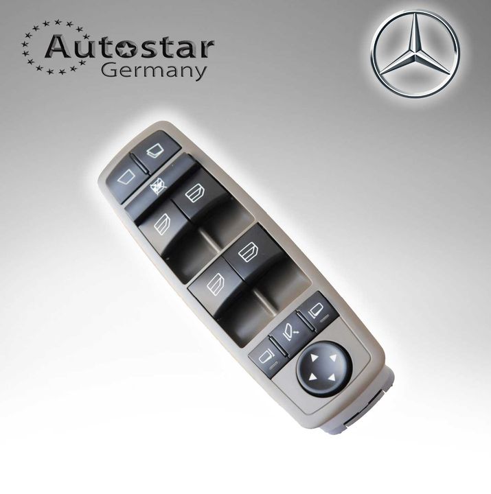 Mercedes Benz WINDOW SWITCH  BROWN  ML350  W251   X164 GL450 R350 R280 R500 R320 ML63 ML320  GL320 GL450 2518300590 BROWN