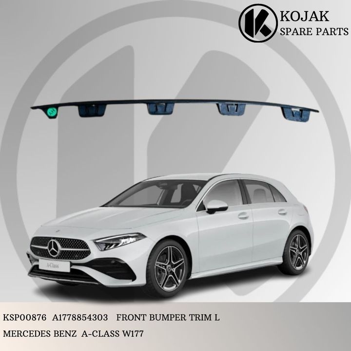 Front Bumper Trim Left Mercedes-Benz A-Class W177