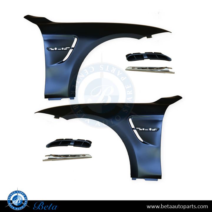BMW 4 Series F32 / F36 (2014-2020), Front Fenders M Look, Taiwan, 41358066917 / 41358066918