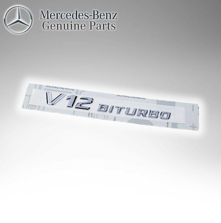 Mercedes Benz Genuine Rear Trunk Boot Emblem Badge 2218171815