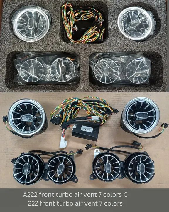222 front turbo air vent 7 colors