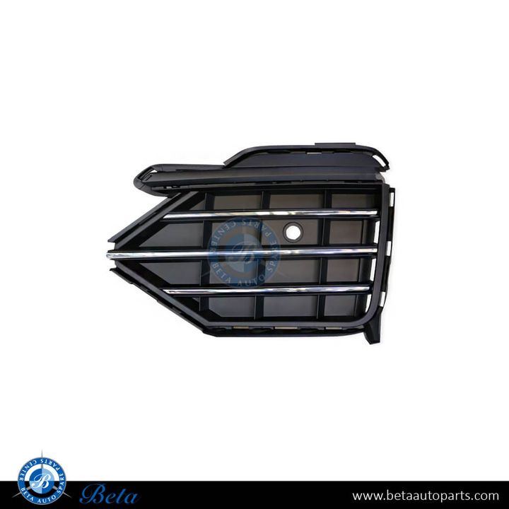 Volkswagen Touareg (2018-Up), Front Bumper Lower Grille (Right), China, 760853662C