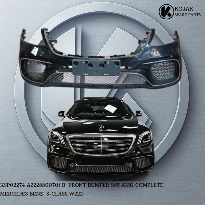 Front Bumper Mercedes-Benz S-Class W222 S65 AMG Complete
