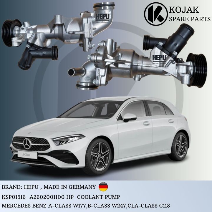 Coolant Pump for Mercedes-Benz A-Class W177