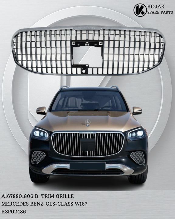 Front Grille Mercedes-Benz GLS-Class W167 Maybach