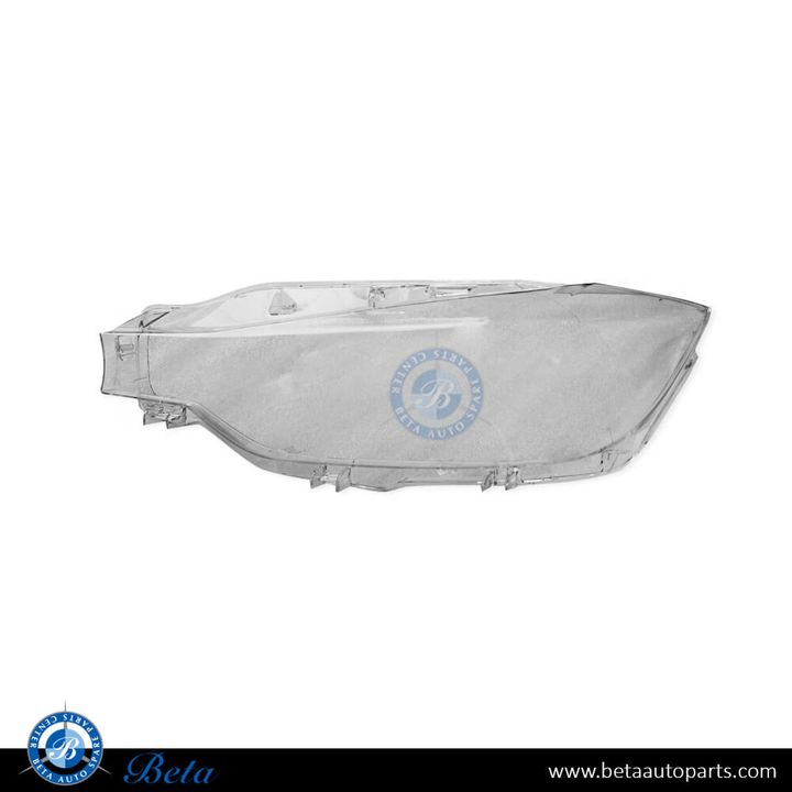 BMW 3 Series F30 LCI (2016-2018), Headlamp Lens (Left), China, 63117419633 / 63118492473