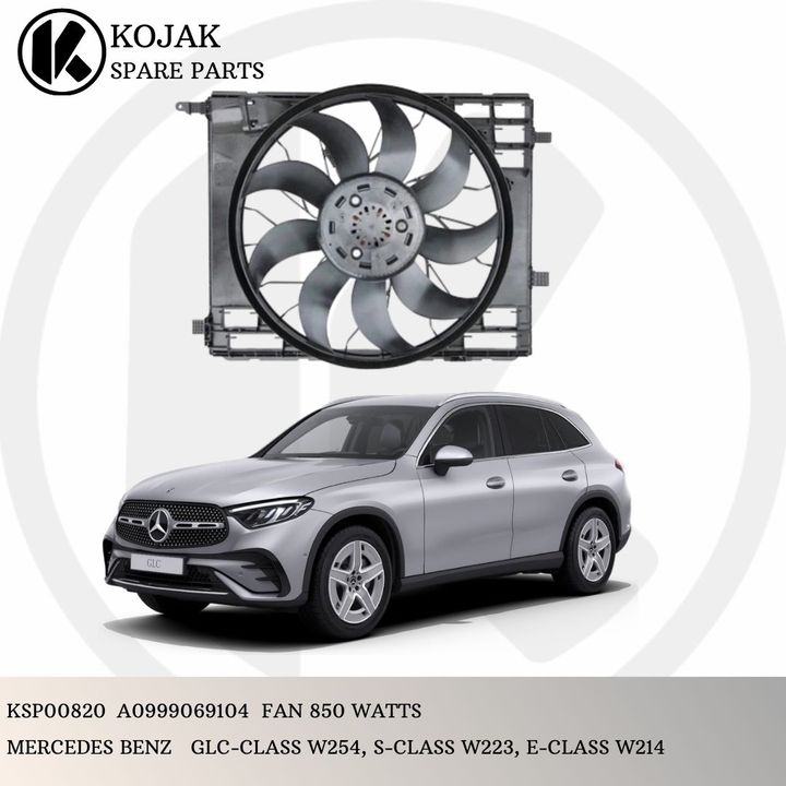 Mercedes-Benz Cooling Fan 850W