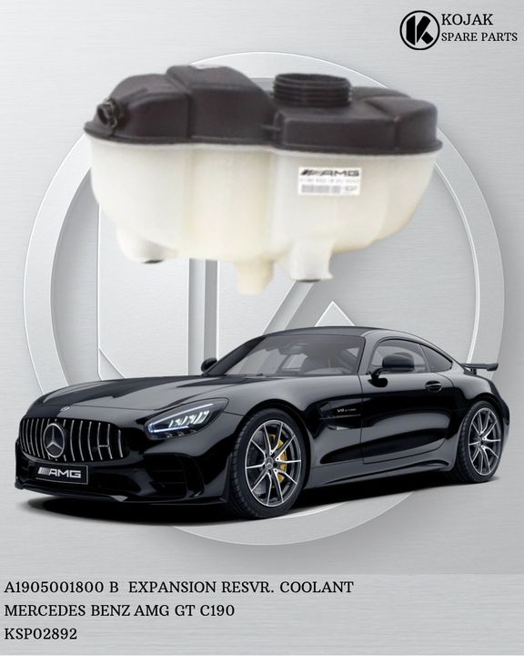 Coolant Expansion Tank Mercedes-Benz AMG GT C190