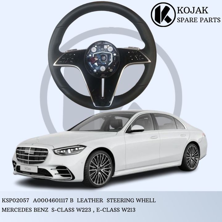 Mercedes-Benz S-Class W223 / E-Class W213 Leather Steering Wheel