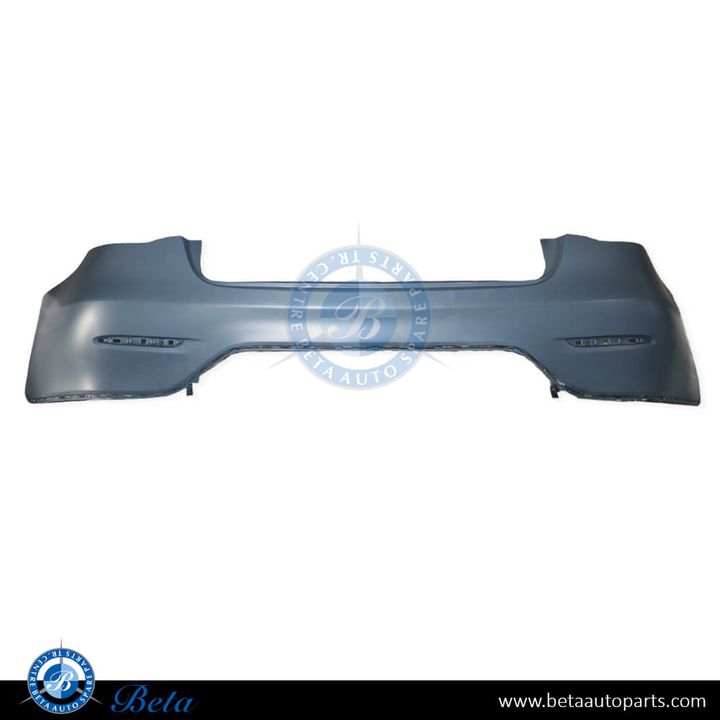 Mercedes GLC-Class Coupe C253 (2016-2019), Rear Bumper Standard/Normal AMG/GLC43/GLC63 without Park Assist, Taiwan, 2538850601