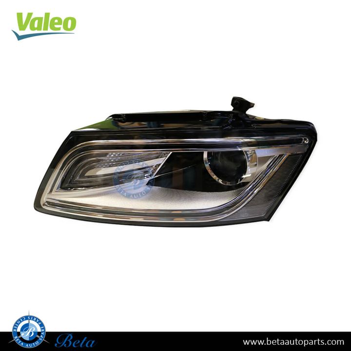 Audi Q5 (2013-2017), Headlamp Xenon (Left), Valeo, 8R0941043C / 8R0941033