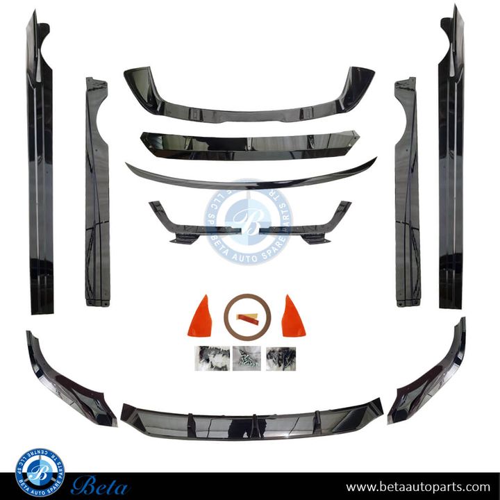 BMW X7 G07 LCI (2023-Up), Spoiler Kit Black Knight Look, China