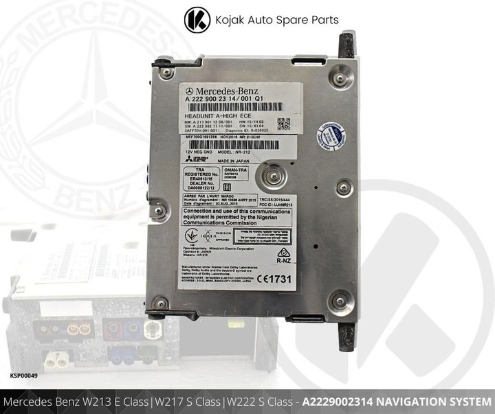 Mercedes-Benz Headunit A-HIGH ECE Navigation System