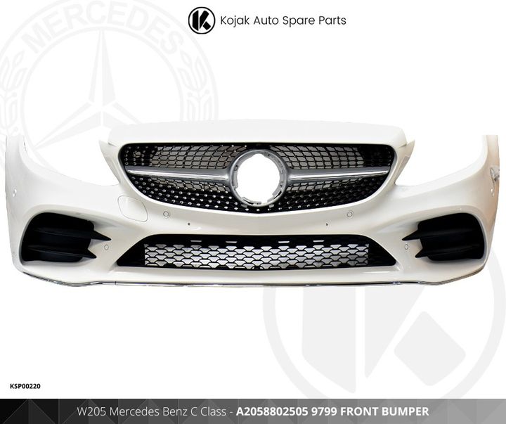 Front Bumper Mercedes-Benz C-Class W205