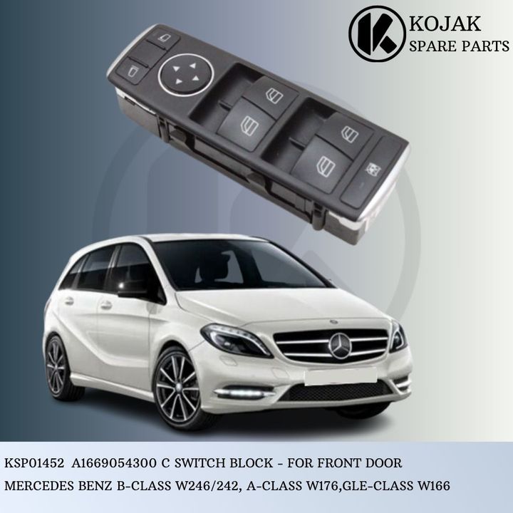 Mercedes-Benz Front Door Switch Block