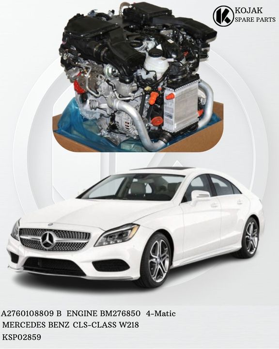 Mercedes-Benz CLS-Class W218 M276 Engine 4-Matic