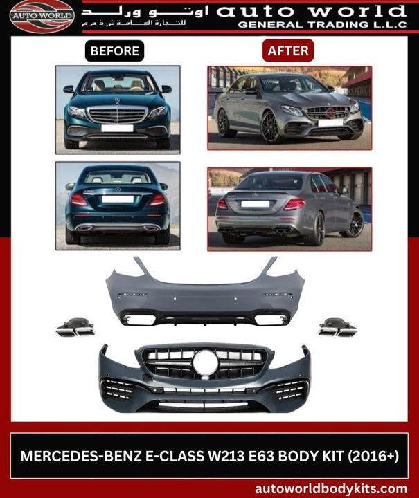 Mercedes Benz AMG - E class w213 63 body kit